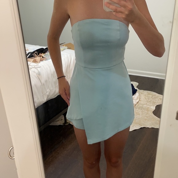 Blue superdown romper. So adorable - Picture 2 of 3